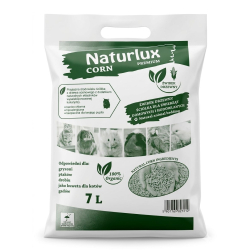 NATURLUX CORN ŻWIREK DZEWNY 7L (3,2kg) z dodatkiem kukurydzy
